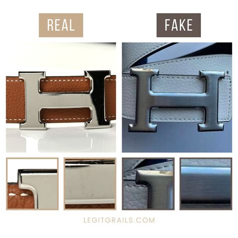 check Hermes belt for real